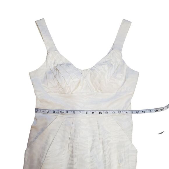 B. Darlin Jacquard Pleated Front Sleeveless Dress Size 13/14 - Picture 9 of 14